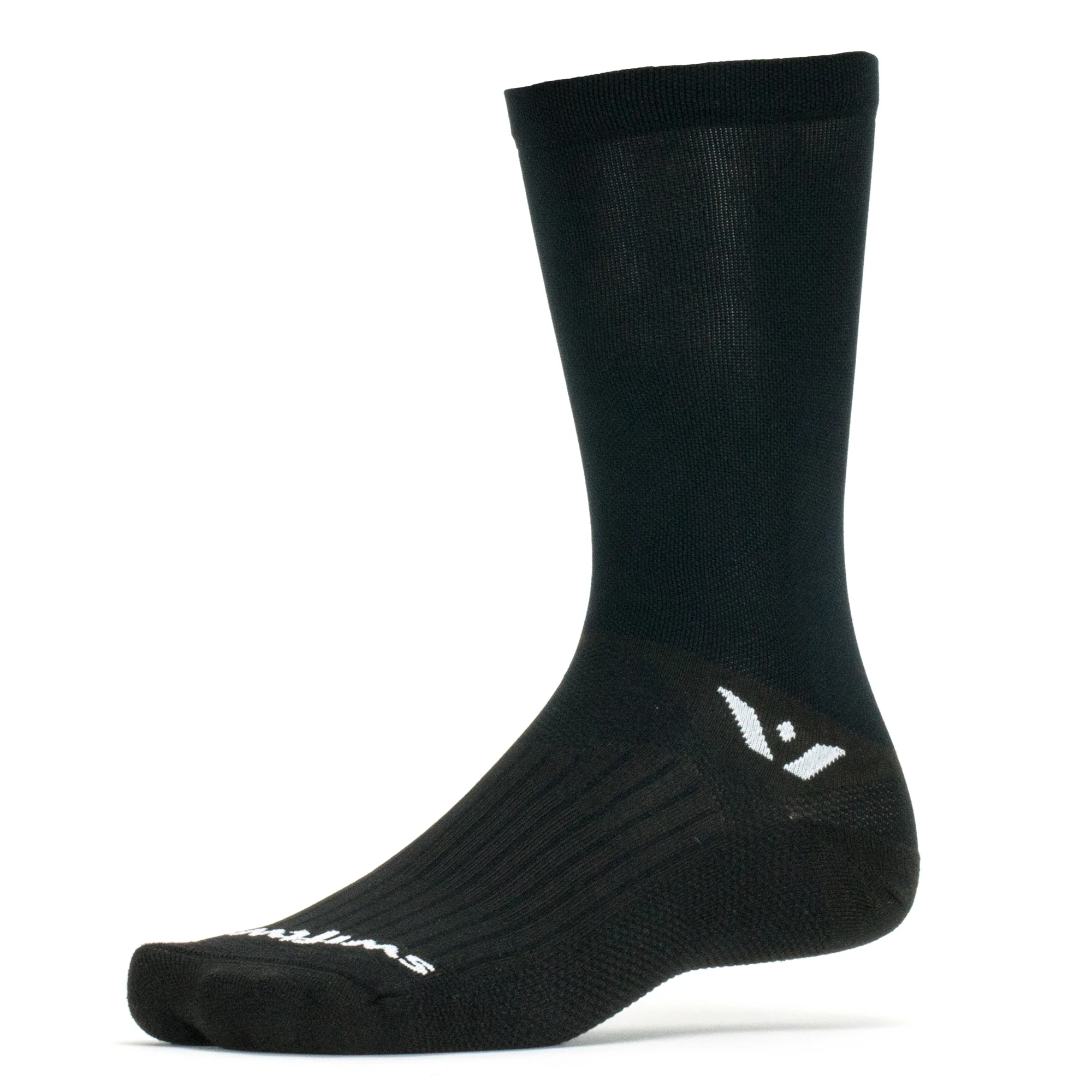 Swiftwick Aspire Seven Black Sock