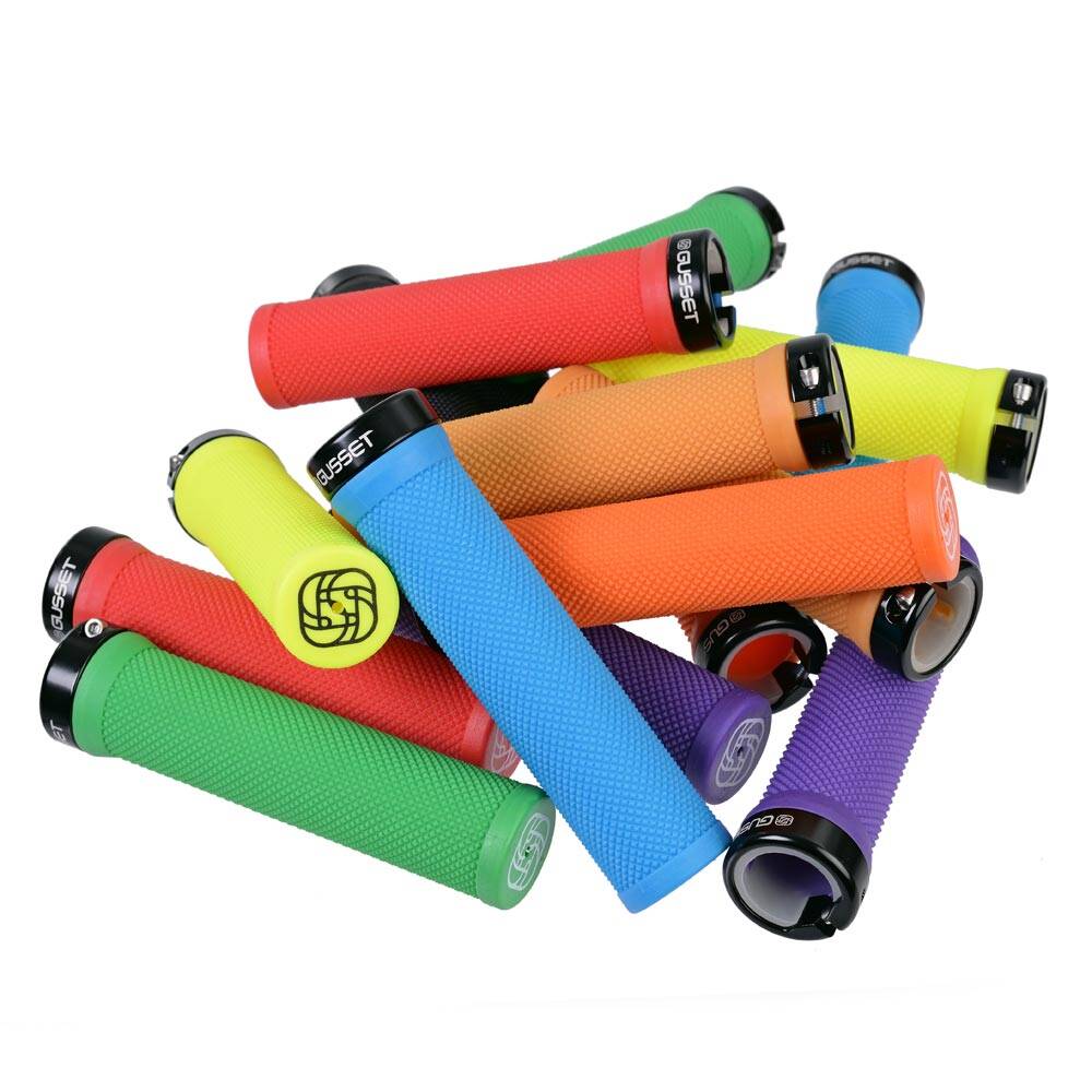 Gusset Single File Lock-On MTB Grips
