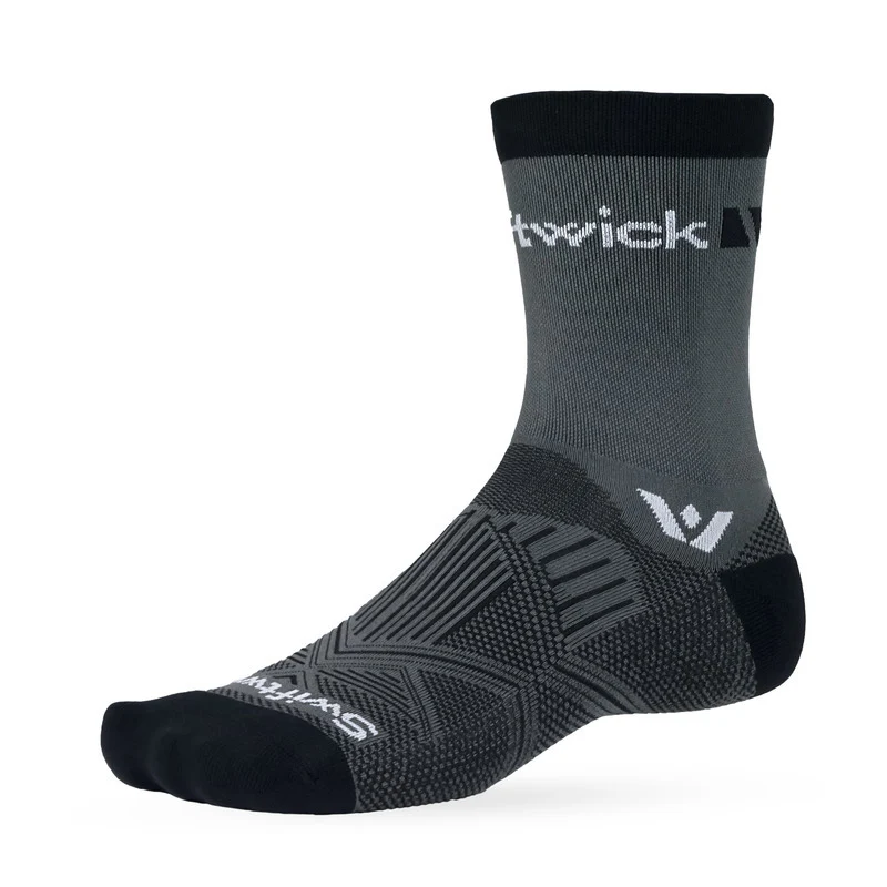 Swiftwick Aspire Five Charcoal Gray Sock