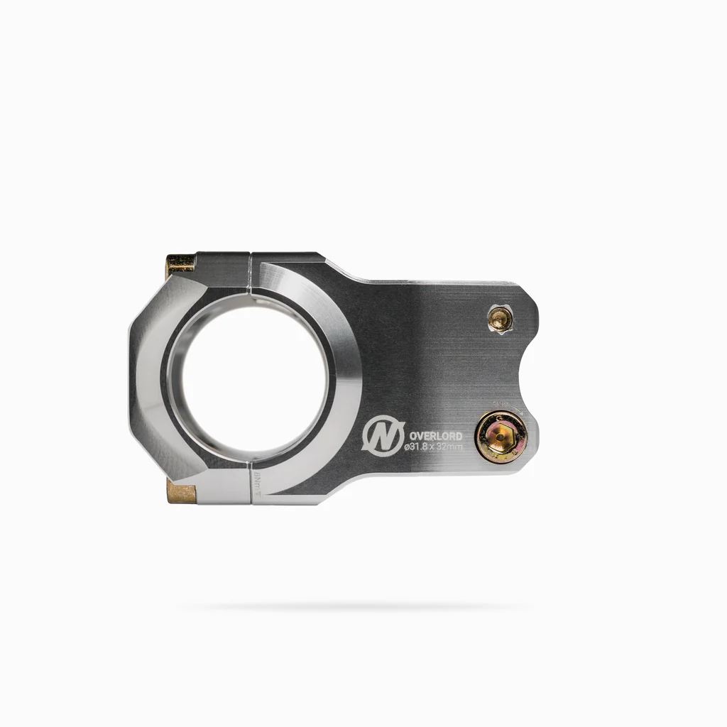 North Shore Billet Overlord AM Stem 31.8 Silver