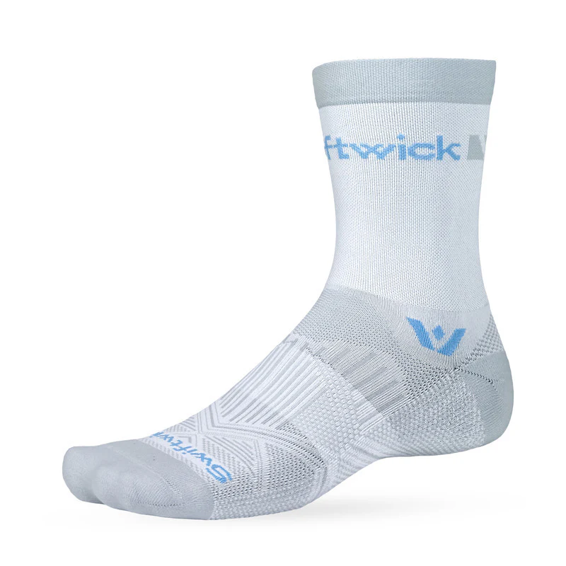 Swiftwick Aspire Five Blue Gray Sock