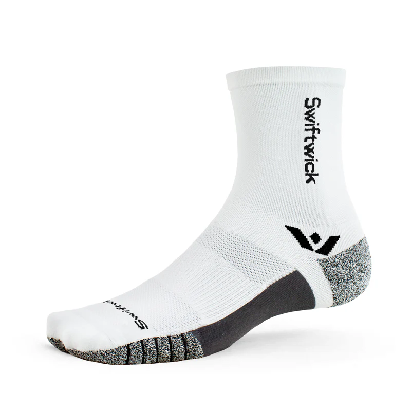 Swiftwick Flite XT Five SW White Sock