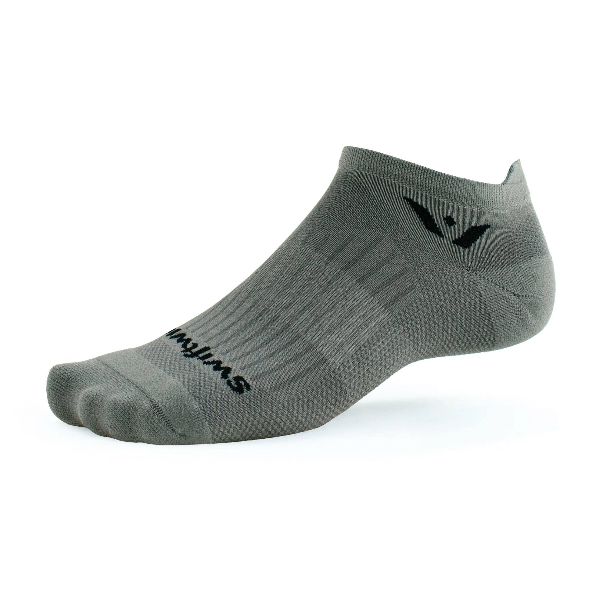 Swiftwick Aspire Zero Tab Pewter Sock