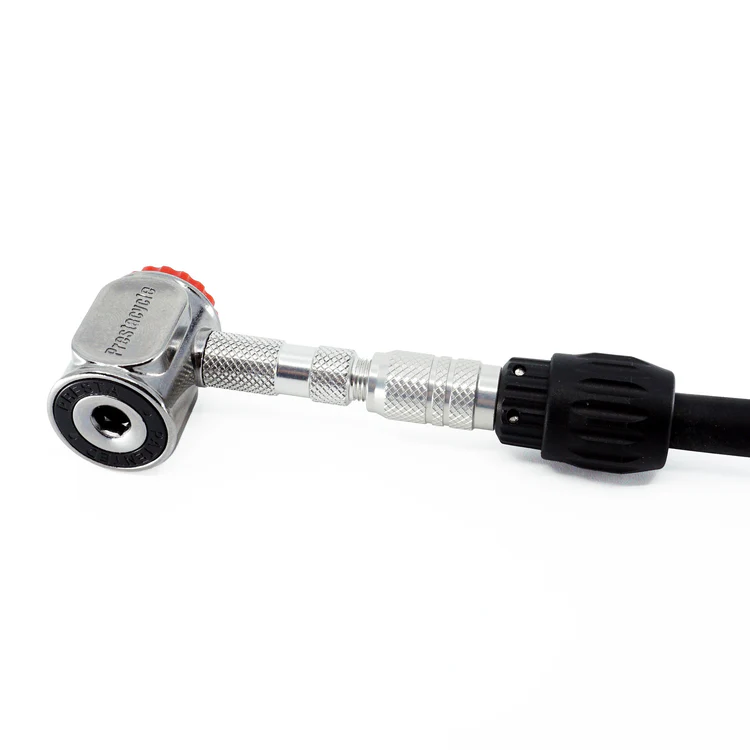 Prestacycle Pro 1/4" Schrader Variable Size Clamping Hose Adapter
