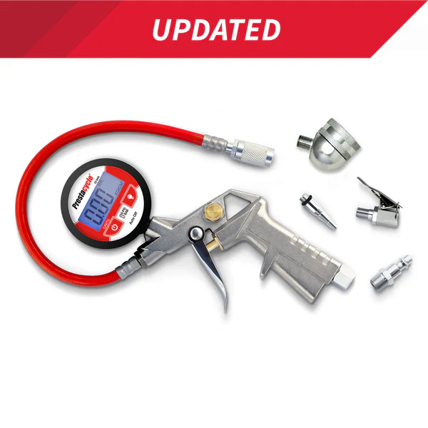 Prestaflator Digital Bicycle Tire Inflator - Air Compressor Tool