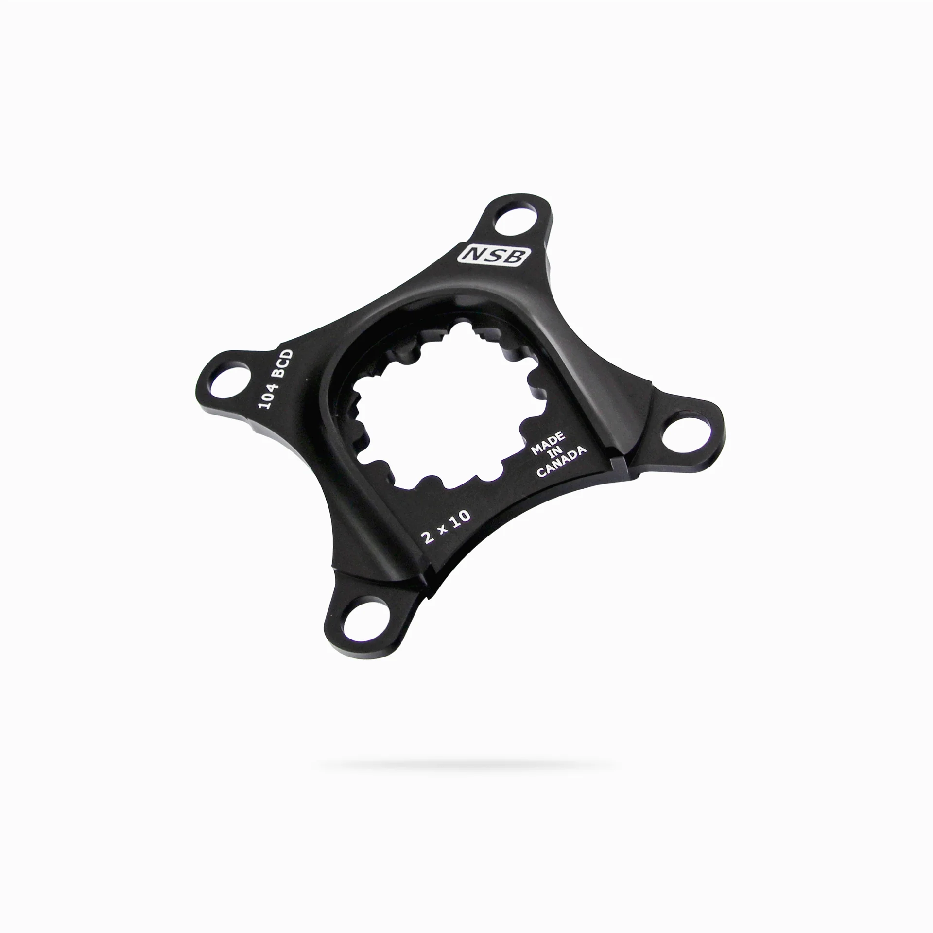 North Shore Billet Bosch 2x 104 BCD Spider for SRAM Cranks