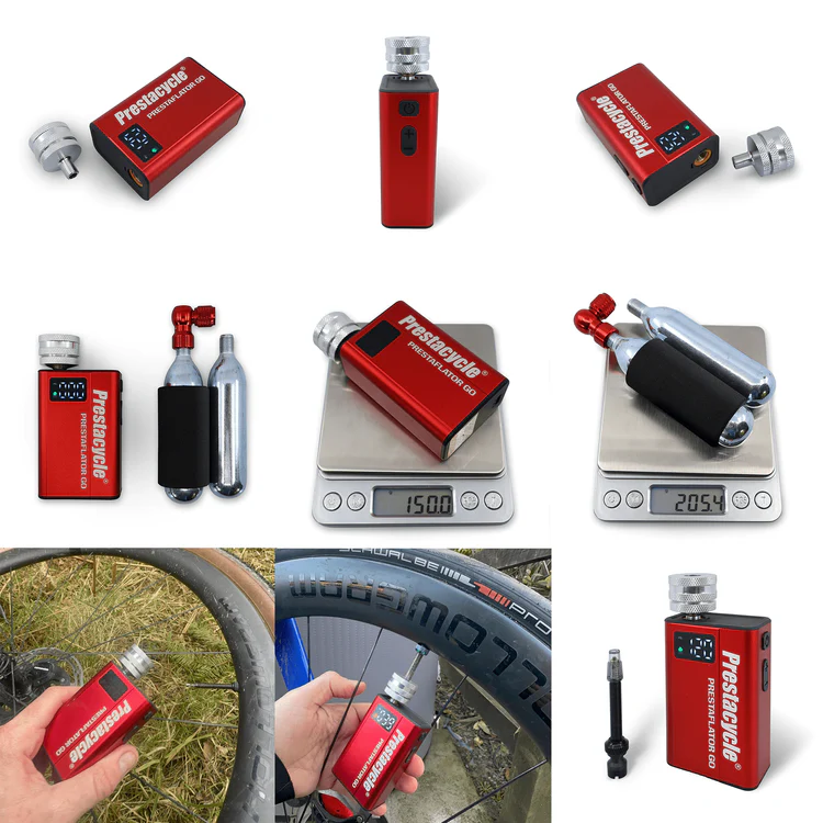 Prestaflator GO Digital Pocket Bicycle Tire Inflator