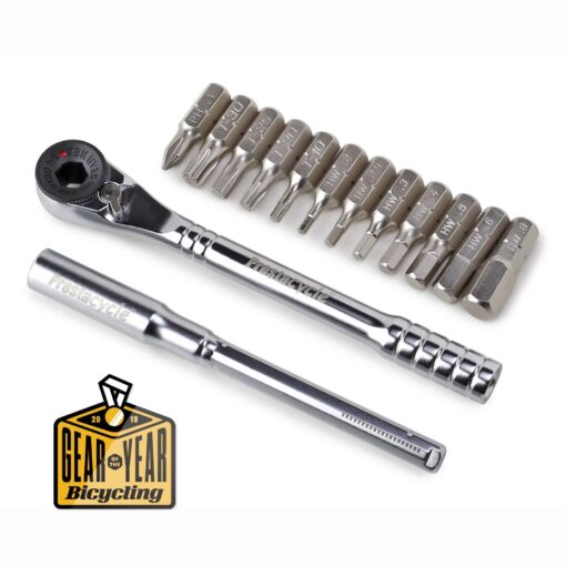 Prestacycle T-Handle Ratchet – 3 way Ratchet and T-Handle Tool Kit