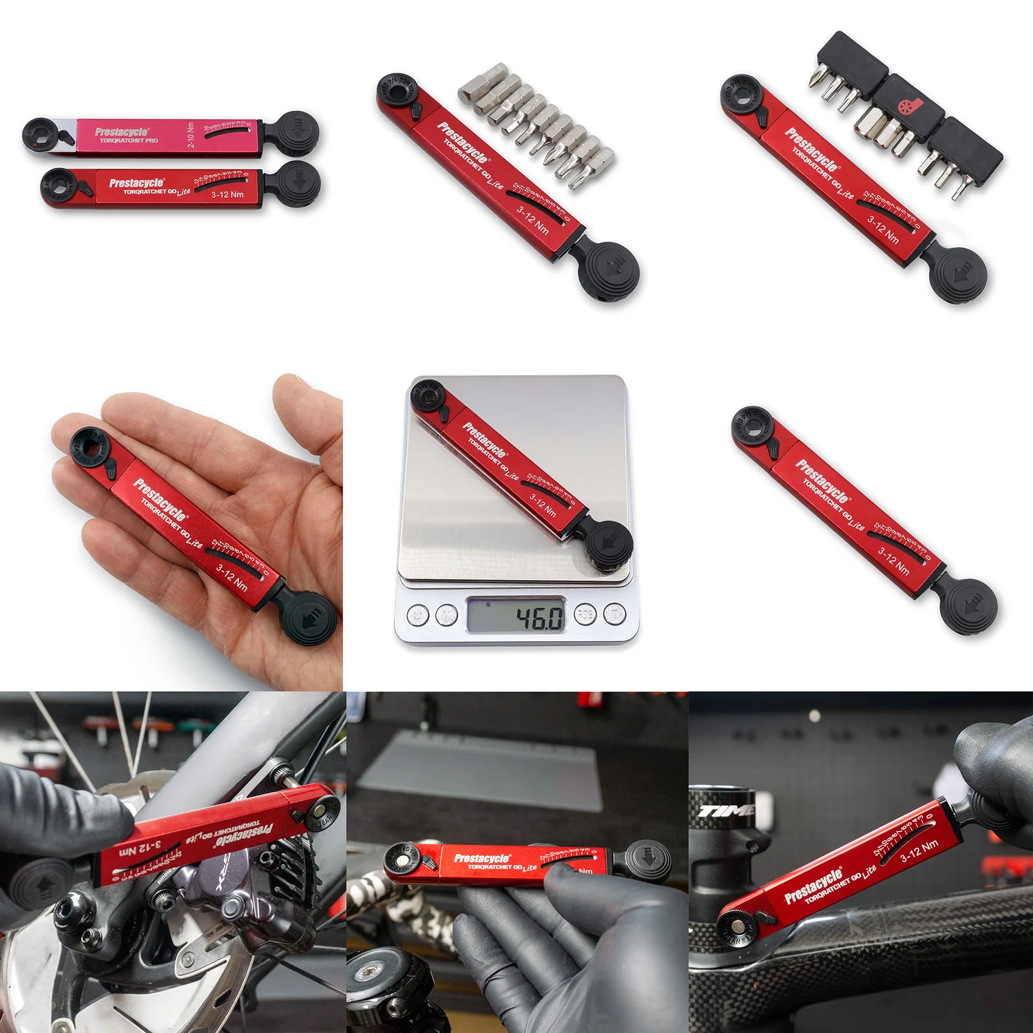 Prestacycle TorqRatchet GO Lite - Portable 3~12Nm Torque Multi-tool Ratchet - Image 7