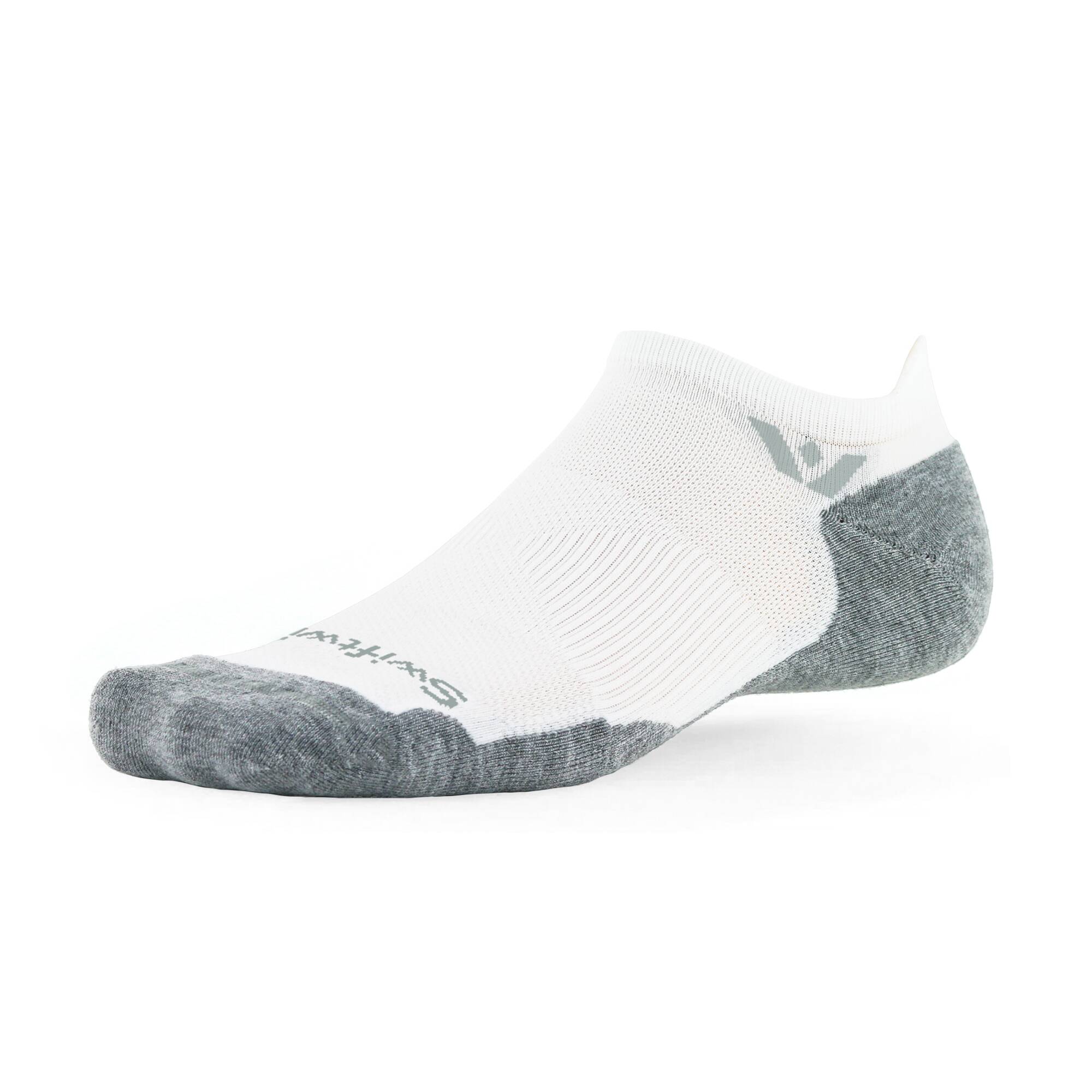 Swiftwick Maxus Tab Zero White Sock